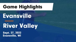 Evansville  vs River Valley  Game Highlights - Sept. 27, 2022