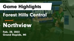 Forest Hills Central  vs Northview  Game Highlights - Feb. 28, 2022