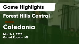 Forest Hills Central  vs Caledonia  Game Highlights - March 2, 2023