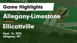 Allegany-Limestone  vs Ellicottville  Game Highlights - Sept. 16, 2023