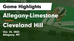 Allegany-Limestone  vs Cleveland Hill  Game Highlights - Oct. 24, 2023