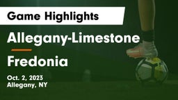 Allegany-Limestone  vs Fredonia  Game Highlights - Oct. 2, 2023