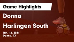 Donna  vs Harlingen South  Game Highlights - Jan. 12, 2021