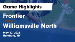 Frontier  vs Williamsville North  Game Highlights - May 12, 2022