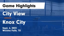 City View  vs Knox City  Game Highlights - Sept. 6, 2022