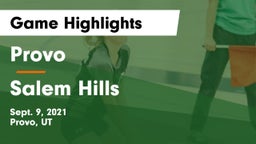 Provo  vs Salem Hills  Game Highlights - Sept. 9, 2021