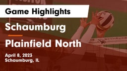 Schaumburg  vs Plainfield North  Game Highlights - April 8, 2023