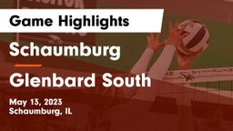 Schaumburg  vs Glenbard South  Game Highlights - May 13, 2023