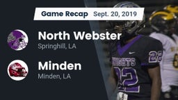 Recap: North Webster  vs. Minden  2019