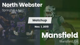 Matchup: North Webster High vs. Mansfield  2019