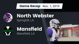 Recap: North Webster  vs. Mansfield  2019