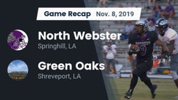 Recap: North Webster  vs. Green Oaks  2019