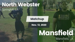 Matchup: North Webster High vs. Mansfield  2020