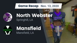 Recap: North Webster  vs. Mansfield  2020