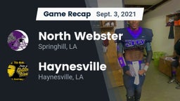 Recap: North Webster  vs. Haynesville  2021