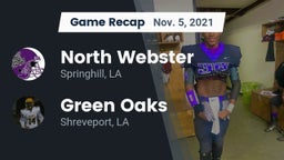 Recap: North Webster  vs. Green Oaks  2021