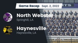 Recap: North Webster  vs. Haynesville  2022