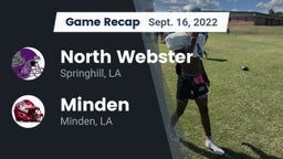 Recap: North Webster  vs. Minden  2022