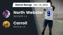 Recap: North Webster  vs. Carroll  2022