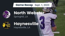 Recap: North Webster  vs. Haynesville  2023