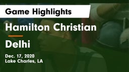 Hamilton Christian  vs Delhi  Game Highlights - Dec. 17, 2020