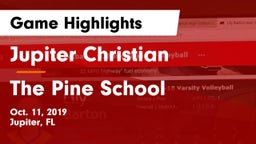 Jupiter Christian  vs The Pine School Game Highlights - Oct. 11, 2019