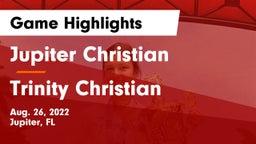 Jupiter Christian  vs Trinity Christian  Game Highlights - Aug. 26, 2022