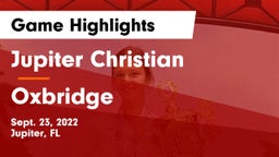 Jupiter Christian  vs Oxbridge Game Highlights - Sept. 23, 2022