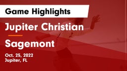 Jupiter Christian  vs Sagemont  Game Highlights - Oct. 25, 2022
