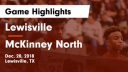 Lewisville  vs McKinney North  Game Highlights - Dec. 28, 2018