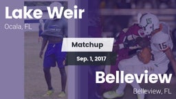 Matchup: Lake Weir High vs. Belleview  2017
