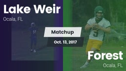 Matchup: Lake Weir High vs. Forest  2017