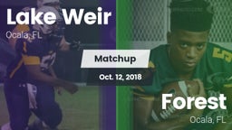 Matchup: Lake Weir High vs. Forest  2018