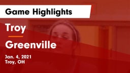 Troy  vs Greenville  Game Highlights - Jan. 4, 2021