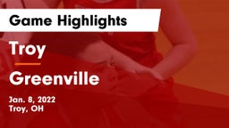 Troy  vs Greenville  Game Highlights - Jan. 8, 2022