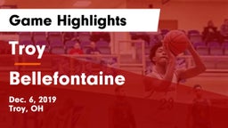 Troy  vs Bellefontaine  Game Highlights - Dec. 6, 2019