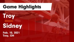 Troy  vs Sidney  Game Highlights - Feb. 10, 2021