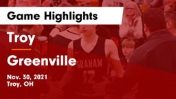 Troy  vs Greenville  Game Highlights - Nov. 30, 2021