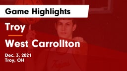 Troy  vs West Carrollton  Game Highlights - Dec. 3, 2021