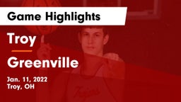 Troy  vs Greenville  Game Highlights - Jan. 11, 2022