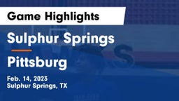 Sulphur Springs  vs Pittsburg  Game Highlights - Feb. 14, 2023