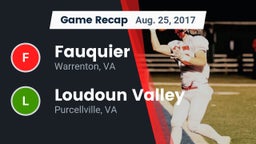Recap: Fauquier  vs. Loudoun Valley  2017
