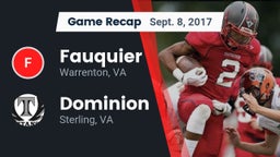 Recap: Fauquier  vs. Dominion  2017