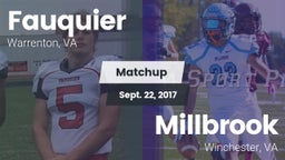 Matchup: Fauquier  vs. Millbrook  2017