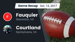 Recap: Fauquier  vs. Courtland  2017
