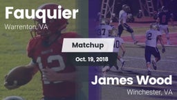 Matchup: Fauquier  vs. James Wood  2018