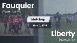 Matchup: Fauquier  vs. Liberty  2018