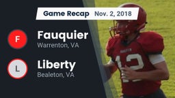 Recap: Fauquier  vs. Liberty  2018