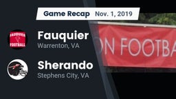 Recap: Fauquier  vs. Sherando  2019