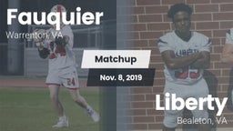 Matchup: Fauquier  vs. Liberty  2019